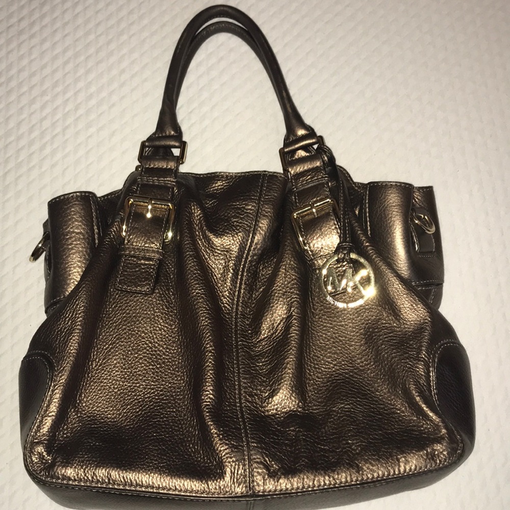 Michael kors gold purse